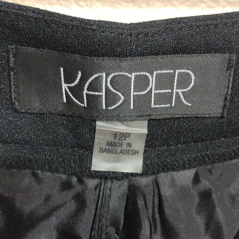 Kasper | Women’s Black Dress Pants | 12P - Picture 7 of 8